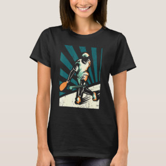Pickleball Player Retro Vintage T-Shirt