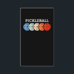 Pickleball Player Sports Lover Business Card<br><div class="desc">Grab your Pickleball paddles and balls out the bag. Funny Pickle Ball Sport Design for everyone who loves the game and plays a set with a net outdoor.</div>