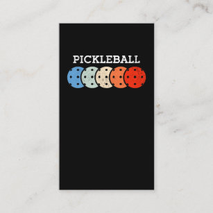 Pickleball Player Sports Lover Business Card