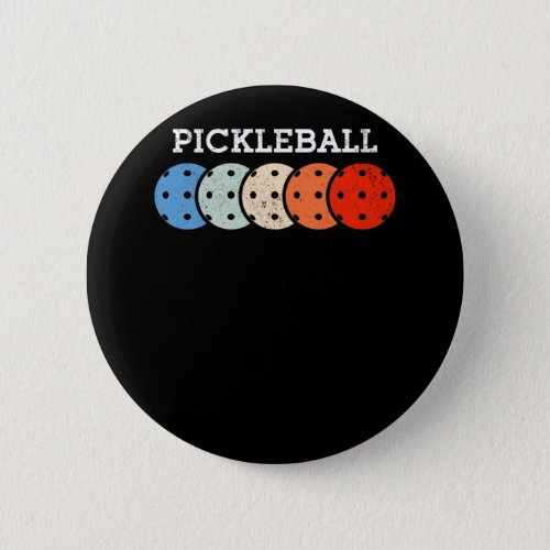 Pickleball Player Sports Lover Button