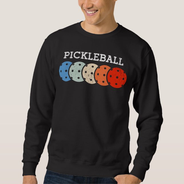 Pickleball Player Sports Lover Sweatshirt (Front)