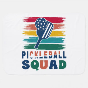 Pickleball Players Gift Idea Baby Blanket