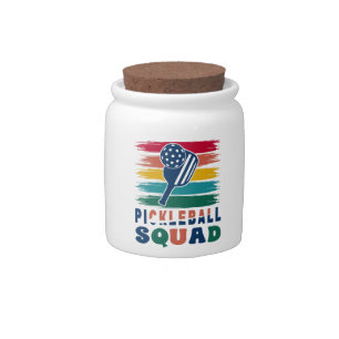 Pickleball Players Gift Idea Candy Jar