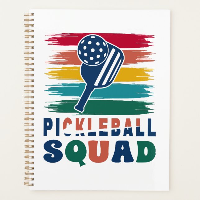 Pickleball Players Gift Idea Planner (Front)