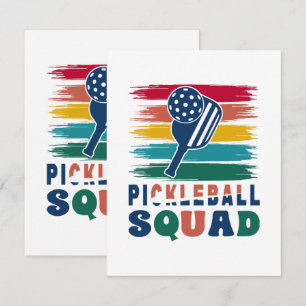 Pickleball Players Gift Idea RSVP Card