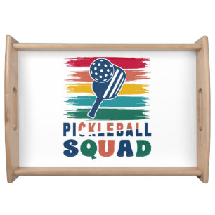 Pickleball Players Gift Idea Serving Tray