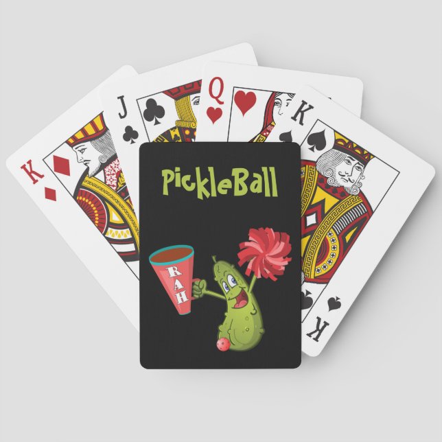 Pickleball Poker Cards (Back)