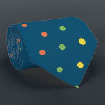 Pickleball Polka Dot Tie<br><div class="desc">A classic look with colorful Pickleball details,  perfect for any special occasion or a day in the office.</div>