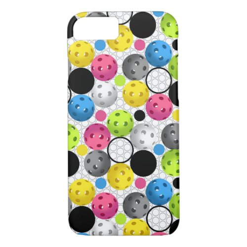 Pickleball Polka Dots iPhone 87 Case