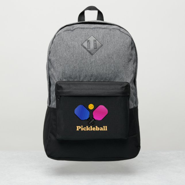 Pickleball Port Authority Backpack (Front)