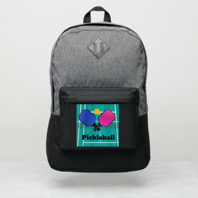 Pickleball Port Authority Backpack (Front)