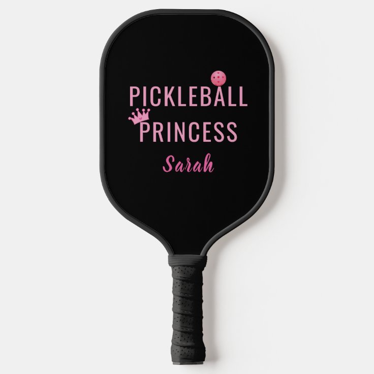 Pickleball Princess Personalized Pickleball Paddle | Zazzle