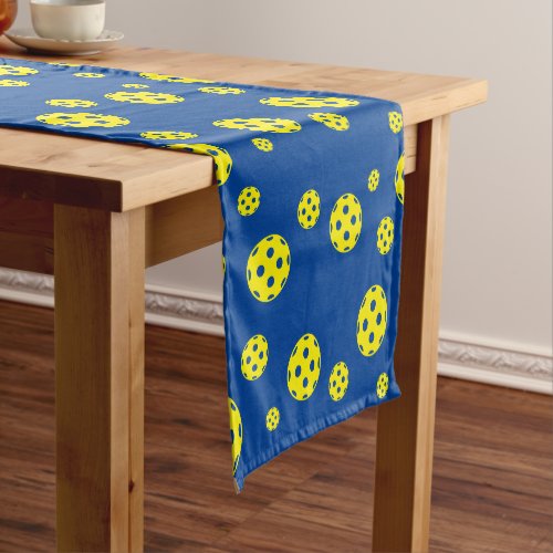 Pickleball print table runner for party or event