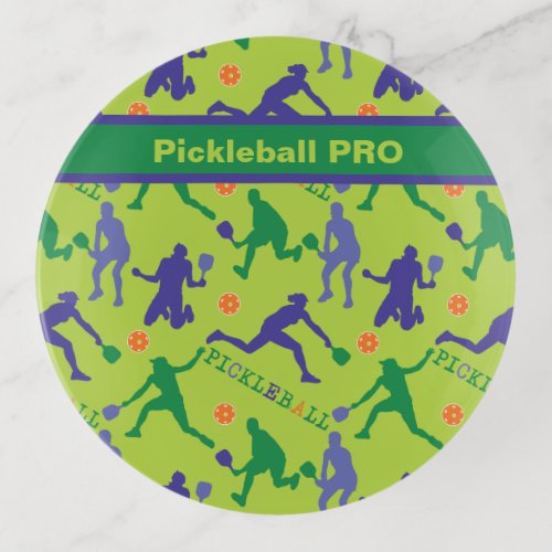  Pickleball PRO _ custom text Trinket Tray