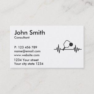 Pickleball pulse business card