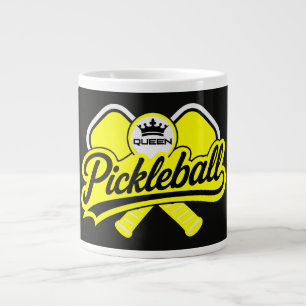 Pickleball Queen Champion Giant Coffee Mug