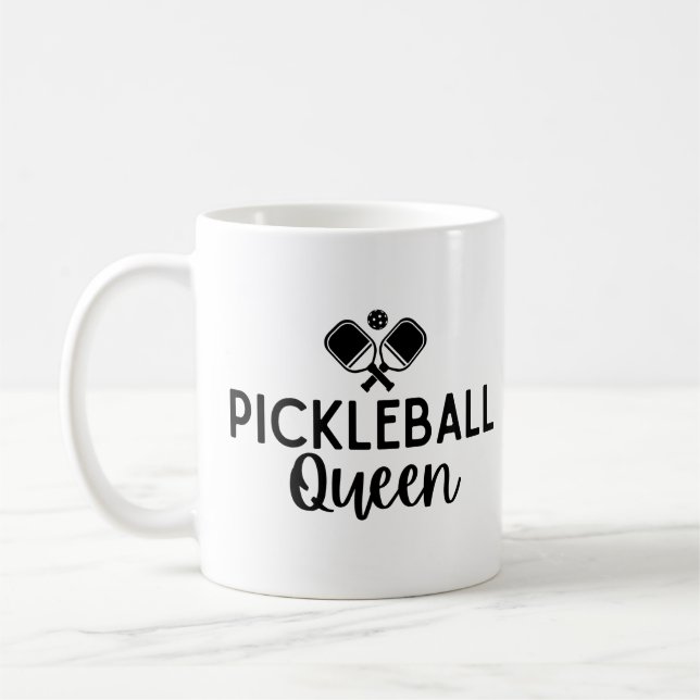 Pickleball Queen Coffee Mug (Left)