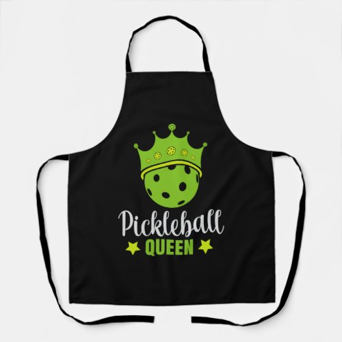 Pickleball Queen Funny Pickle Ball Queen  Apron