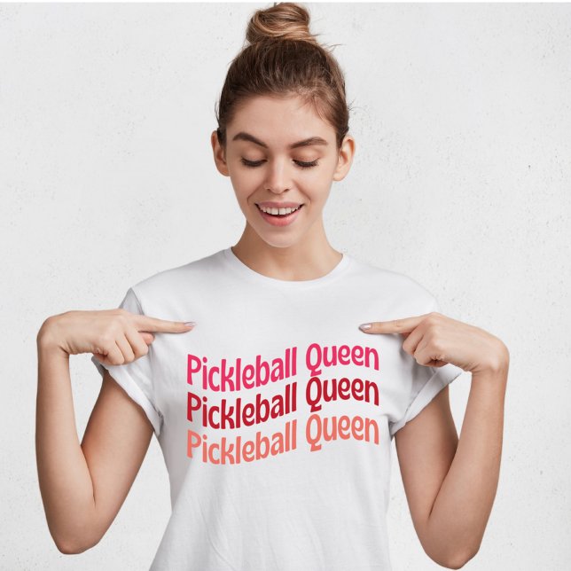 Pickleball Queen T-Shirt for Pickleball Lover (Creator Uploaded)