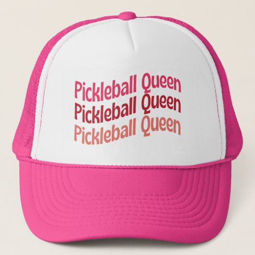 Pickleball Queen Trucker Hat for Pickleball Lover