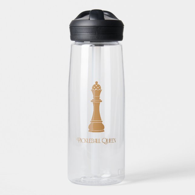 Pickleball Queen Water Bottle (Front)