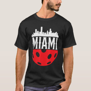 Pickleball Red For Pickleball Players In Miami Flo T-Shirt