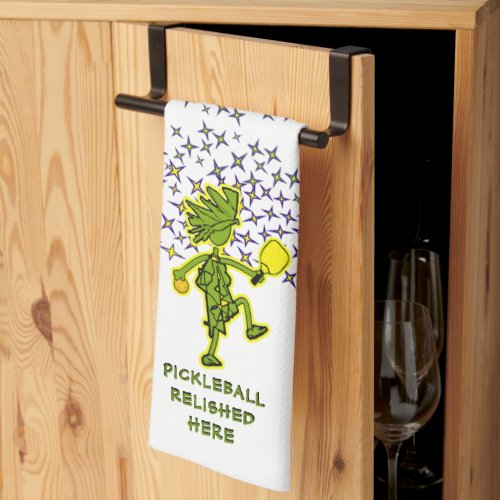 Pickleball Relished Here  Kitchen Towels