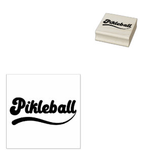 Pickleball  rubber stamp