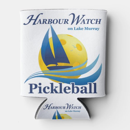 Pickleball   Sailboat Combo Tee _ Personalize it Can Cooler