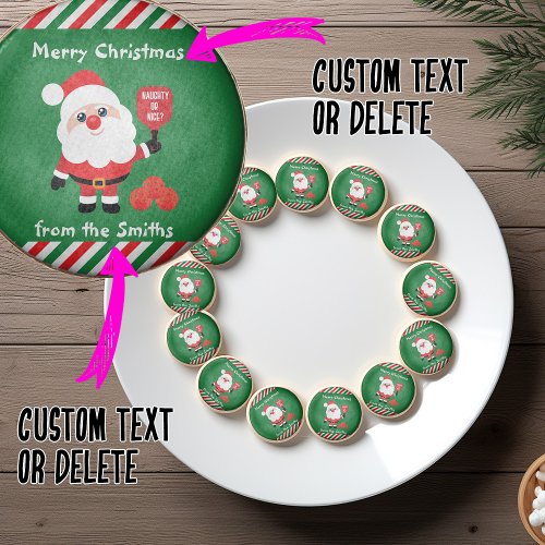 Pickleball Santa  Chocolate Covered Oreo