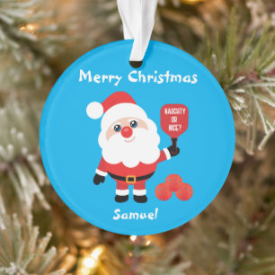 Pickleball🎅 Santa  Ornament