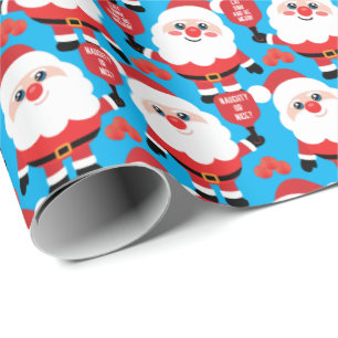 Pickleball Santa Wrapping Paper