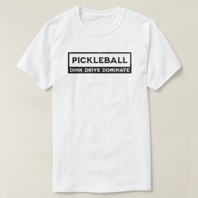 Pickleball Saying Vintage T-Shirt (Design Front)