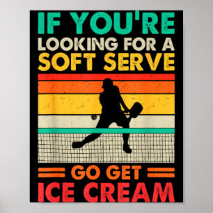 Pickleball shirt for men women pickleball player poster