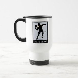 PICKLEBALL SILHOUETTE CLASSIC TRAVEL MUG
