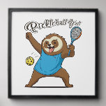 Pickleball Sloth T- Pickleball Y&#39;all Peel And Stick Photo Tile