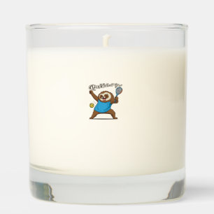 Pickleball Sloth T- Pickleball Y'all Scented Candle