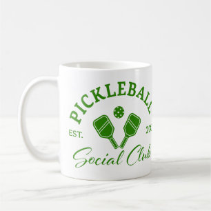 Pickleball Social Club Mug Custom EST Year
