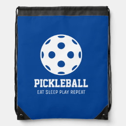 Pickleball sports custom color Drawstring bag