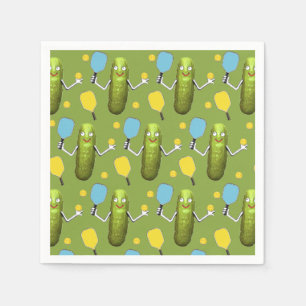 Pickleball Sports Party Napkins