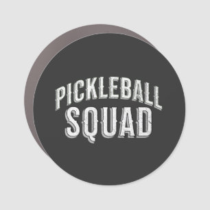 Pickleball Squad Team Tournament Car Magnet