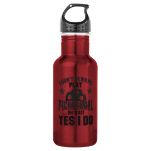 Pickleball Stainless Steel Water Bottle