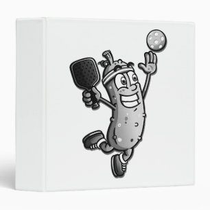 Pickleball Star 3 Ring Binder