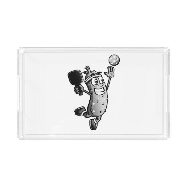 Pickleball Star Acrylic Tray (Front)
