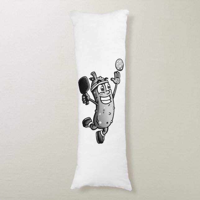 Pickleball Star Body Pillow (Front Vertical)