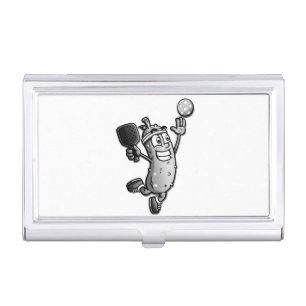 Pickleball Star Business Card Case