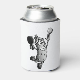 Pickleball Star Can Cooler