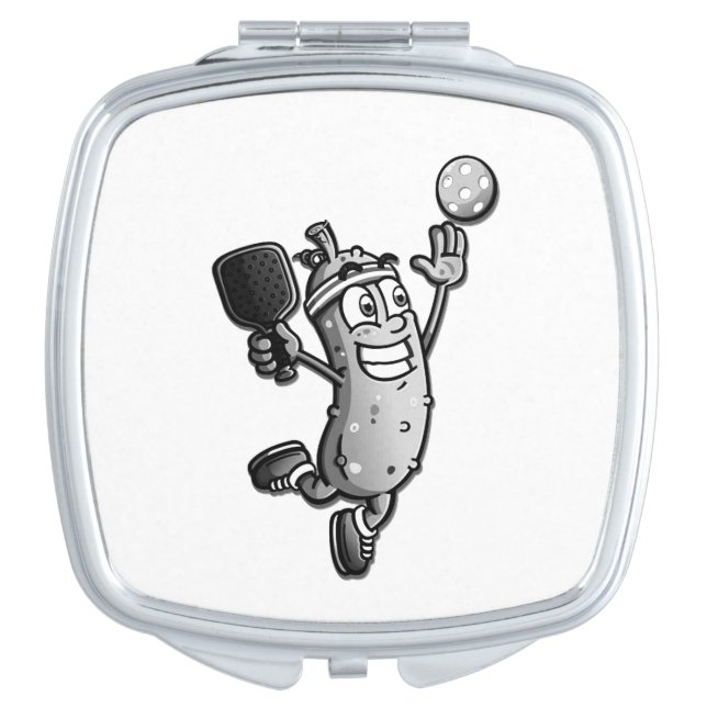 Pickleball Star Compact Mirror (Front)