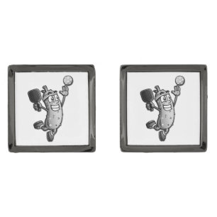 Pickleball Star Cufflinks