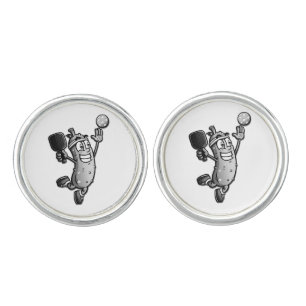 Pickleball Star Cufflinks